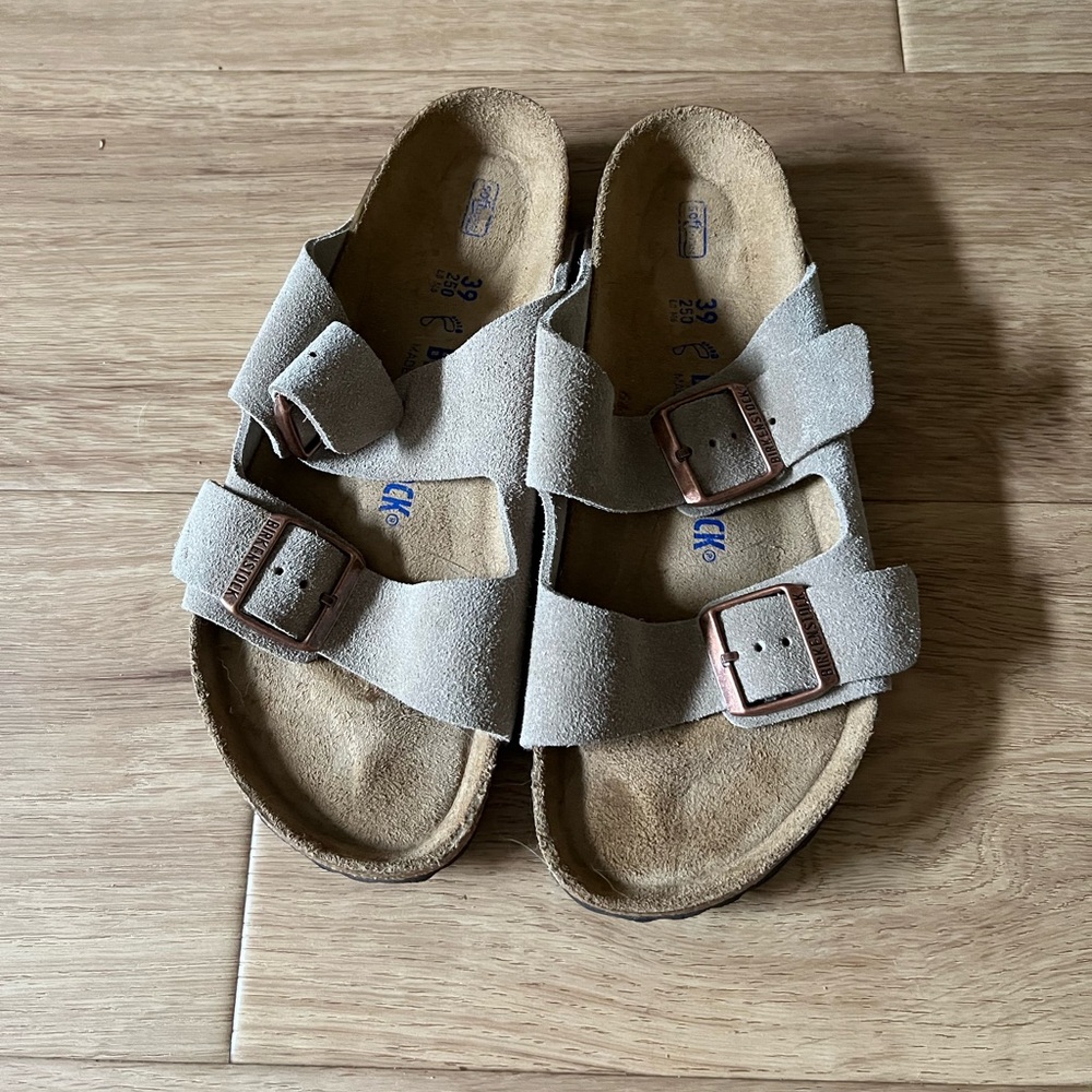 Birkenstock Arizona taupe suede